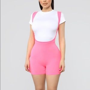 FashionNova Overall set